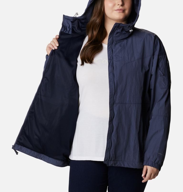 Women's Columbia Wallowa Park Lined Jackets Navy | Plus Size CA-N385L